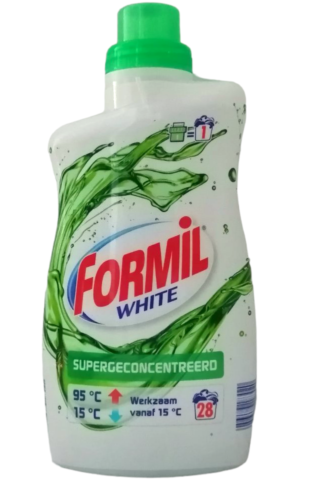 Formil White Laundry Detergent Gel, 28 Loads, 1 L