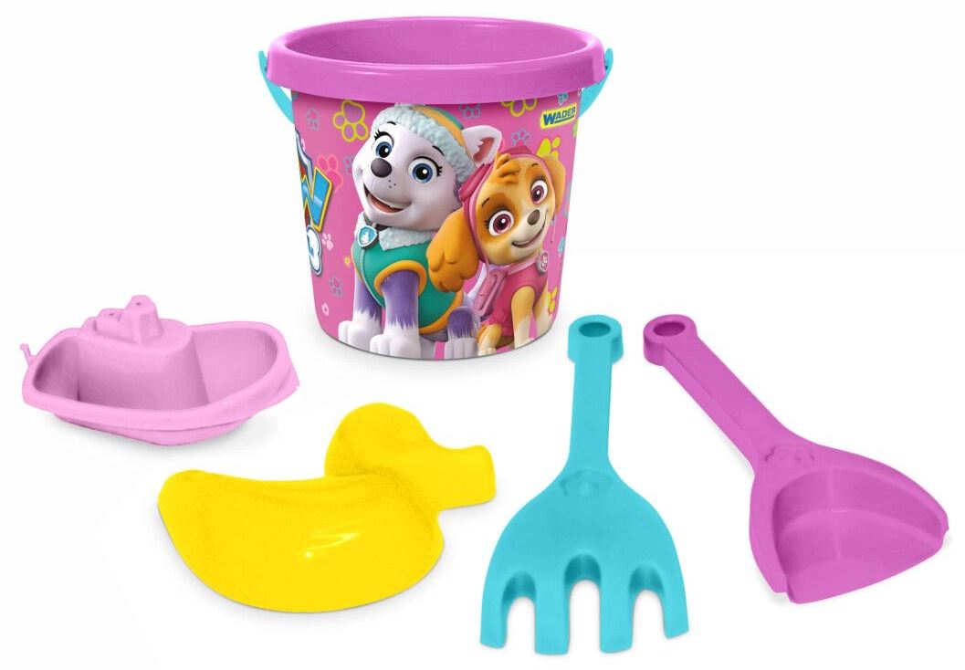 Tigres Pink Paw Patrol 81552 Sand Play Set, 5 pcs
