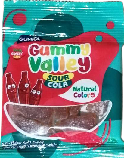 Gummy Valley Sour Cola Gummies, 20 g