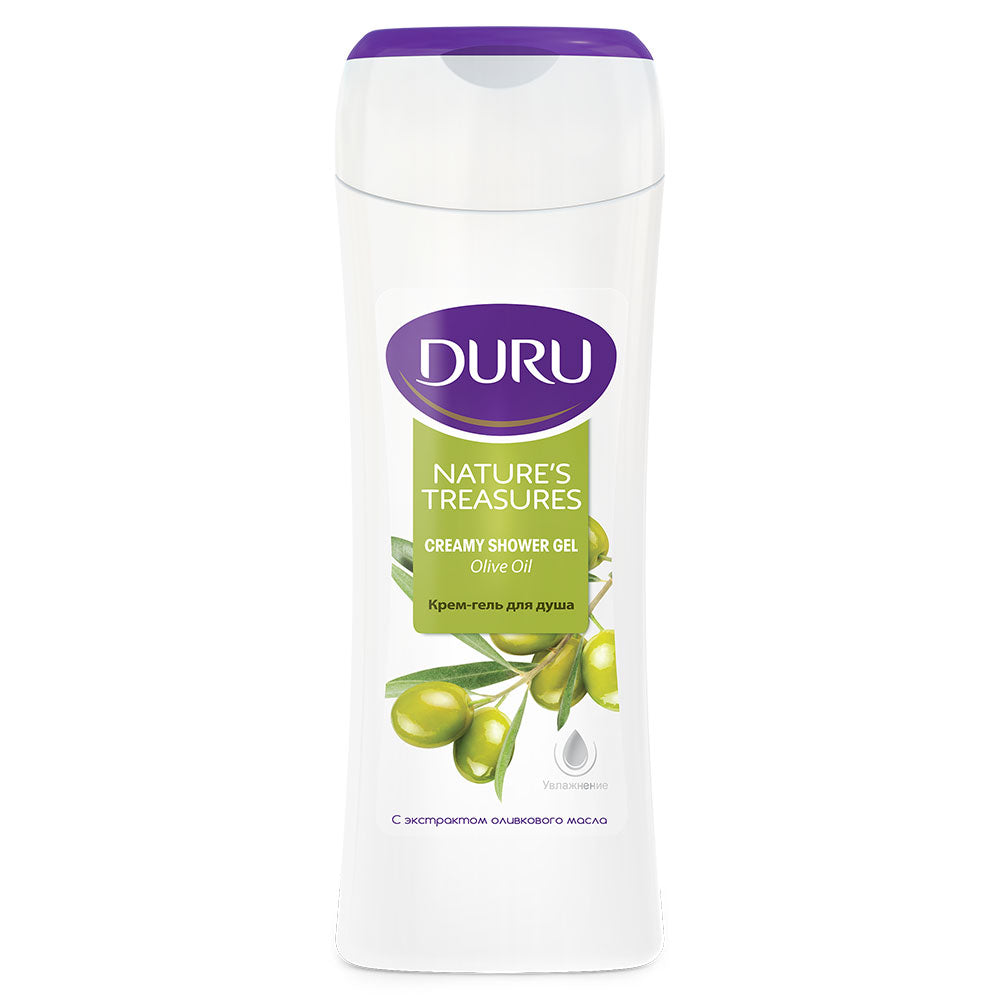 Duru Natures Treasures Olive Shower Gel, 250 mL