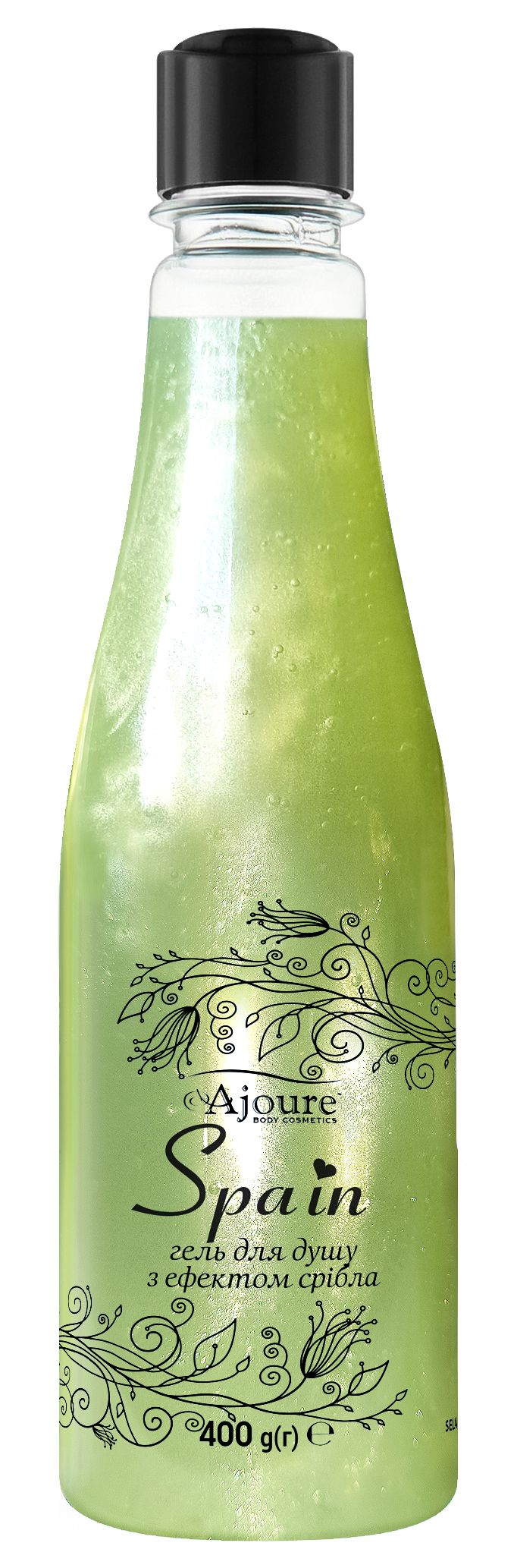 Ajoure Spain Silver-Effect Shower Gel, 400 g