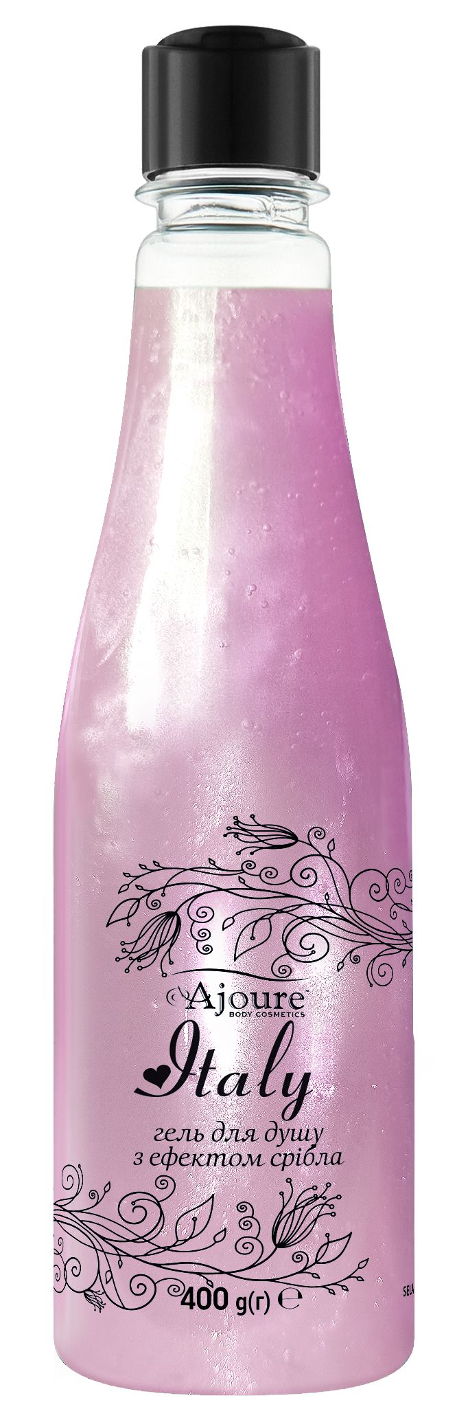 Ajoure Italy Silver-Effect Shower Gel, 400 g
