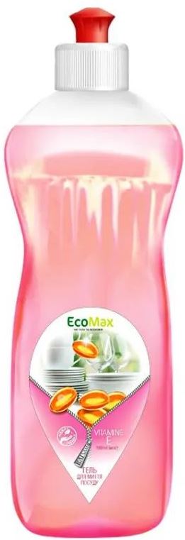 EcoMax Balsam & Vitamin E Dishwashing Liquid, 500 mL