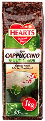 Cappuccino HEARTS Irish Cream Instant Coffee, 1 kg