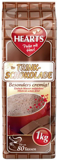 Cappuccino HEARTS Trink-Schokolade Instant Coffee, 1 kg