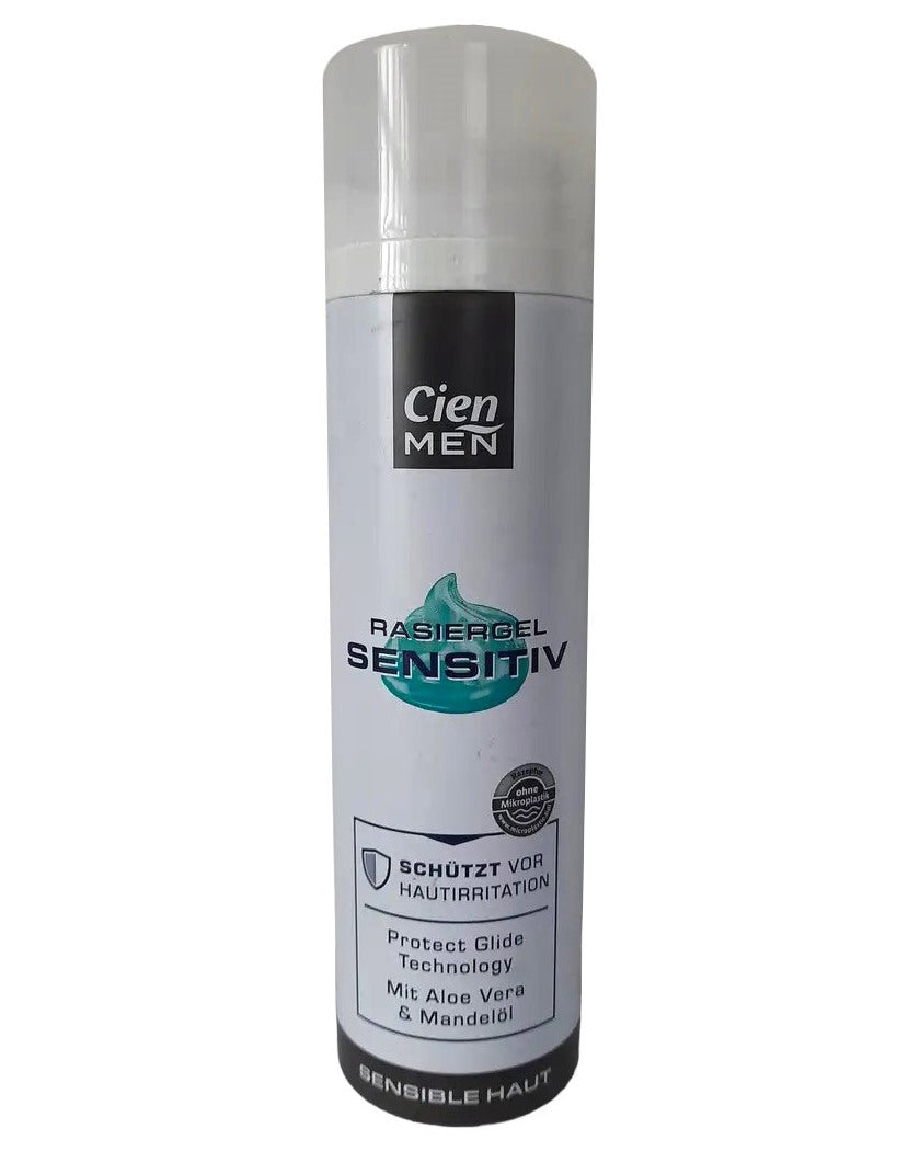 Cien Sensitive Shaving Gel, 200 mL