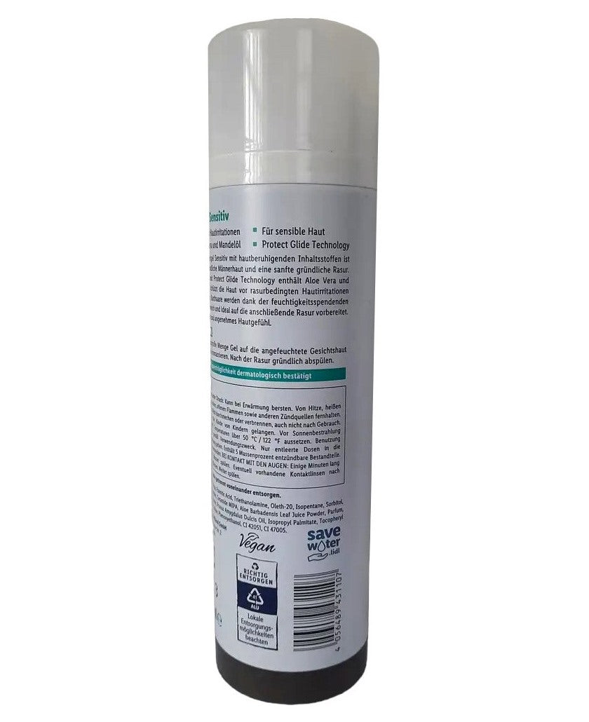 Cien Sensitive Shaving Gel, 200 mL - Image 2