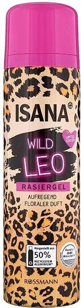 Isana Wild Leo Women's Shaving Gel, 200 mL