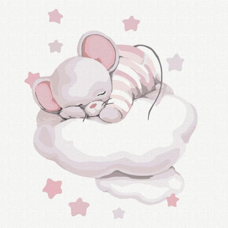 Ideyka Paint by Numbers Set, 30 x 30 cm, Assorted Designs - Image 2