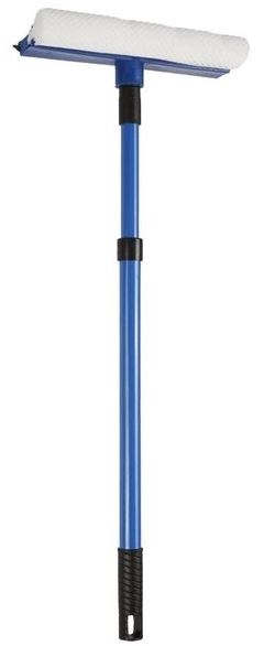 Eco Fabric EF-2513 Sponge Window Cleaner with Telescopic Handle, 25 cm Head, 53 cm Handle