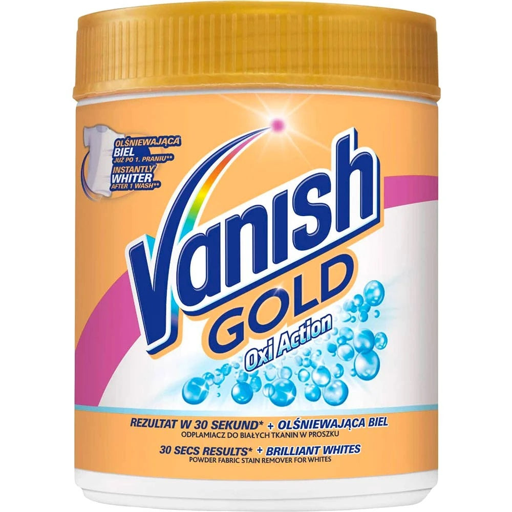 Stain remover Vanish OXI GOLD for whites 470 g