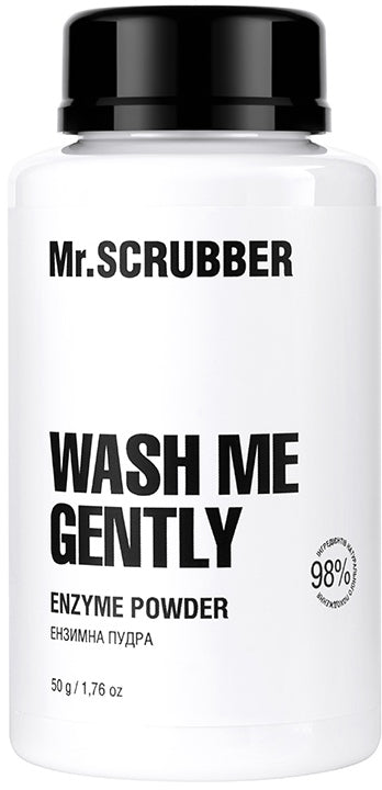 Mr. Scrubber Wash Me Gently Enzyme Face Cleansing Powder, 50 g