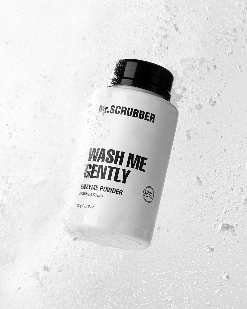 Mr. Scrubber Wash Me Gently Enzyme Face Cleansing Powder, 50 g - Image 2