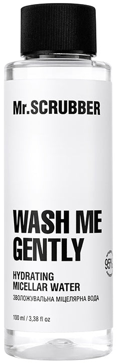 Mr. Scrubber Wash Me Gently Moisturizing Micellar Water, 100 mL