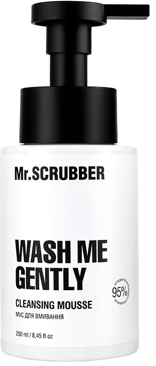 Mr. Scrubber Wash Me Gently Face Cleansing Mousse, 250 mL