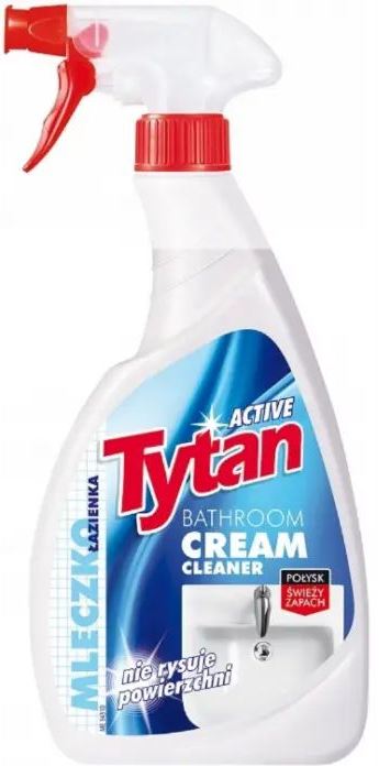 Cream Cleanser-Cream Tytan Spray Bathroom Cleaner, 500 mL