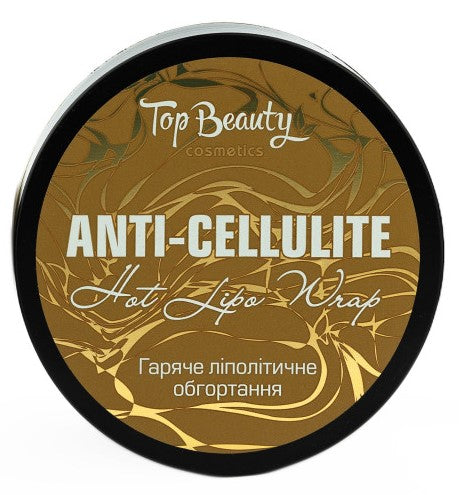 Top Beauty Anti-Cellulite Hot Lipolytic Body Wrap, 250 mL