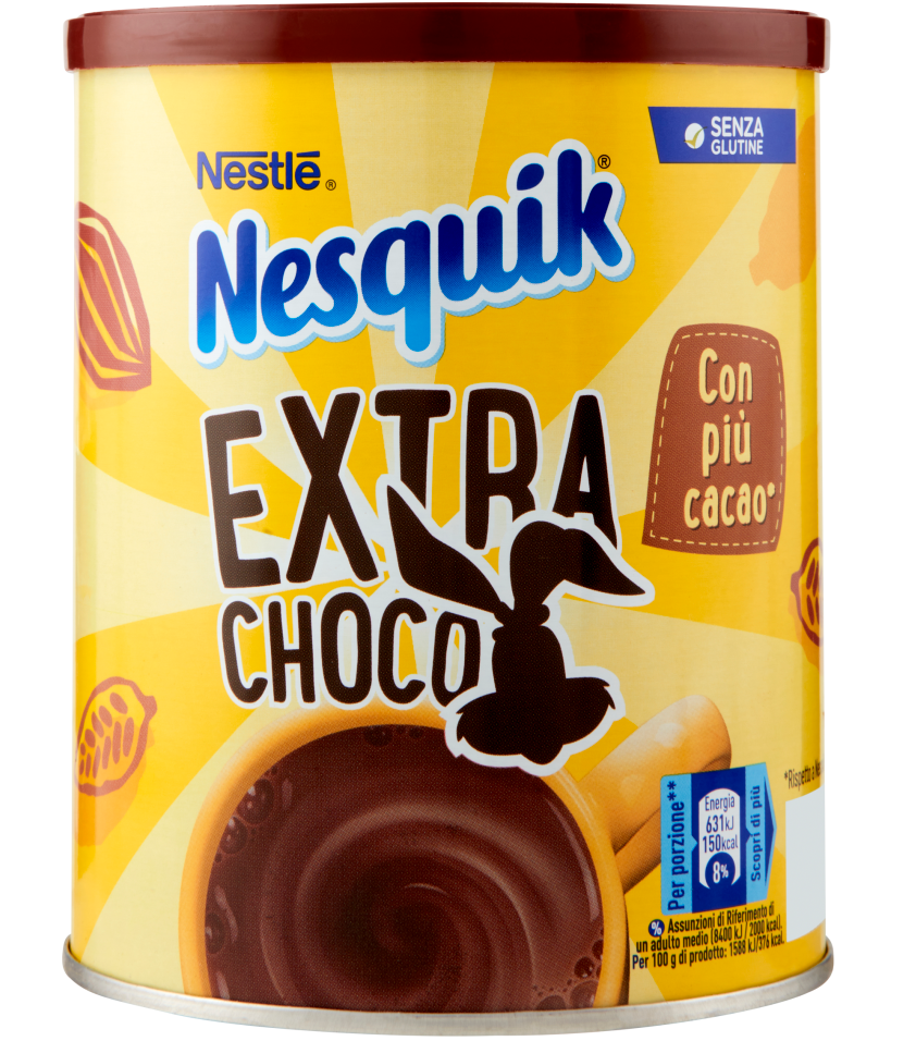 Nesquik Extra Choco Chocolate Drink Mix, 390 g