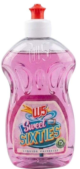 W5 Sweet Sixties Dishwashing Liquid, 500 mL