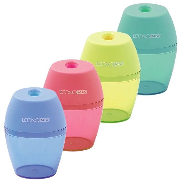 Economix 40604 Pencil Sharpener with Container