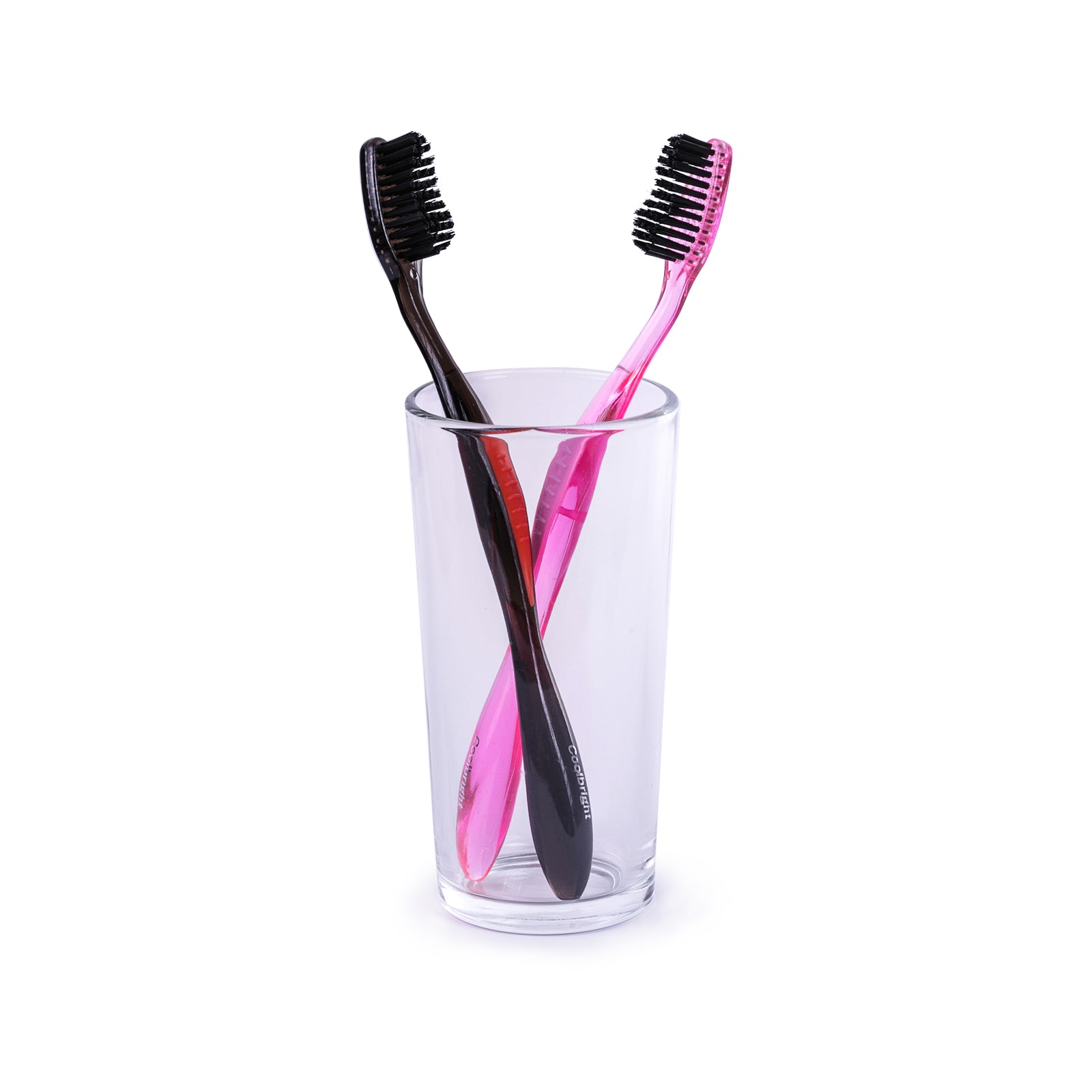 Coolbright Black Charcoal Power For the Strong Medium Pink Toothbrush - Image 4