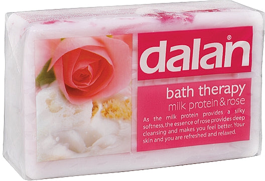 Dalan Bath therapy Milk and Rose Bath Soap, 175 g