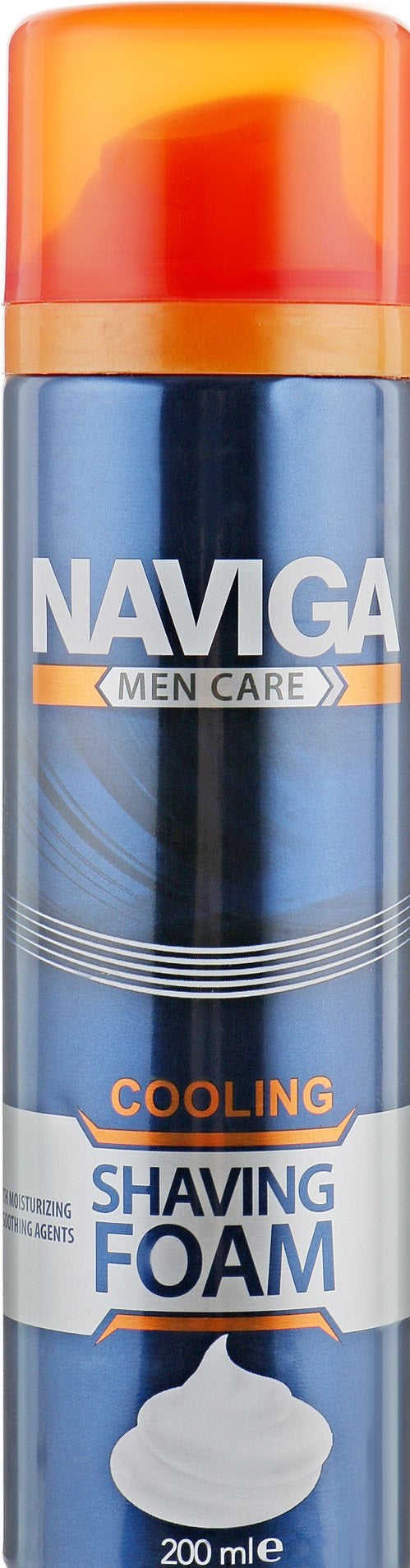 Naviga Men Care Cooling Shaving Foam, 200 mL