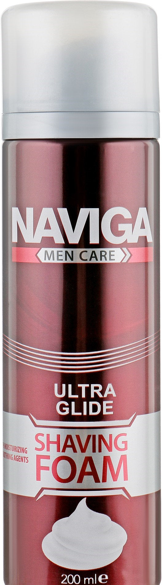 Naviga Men Care Ultra Glide Shaving Foam, 200 mL