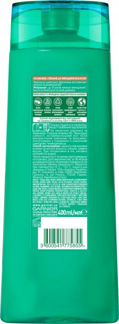 Garnier Fructis Full Strength Growth for Weakened Hair Prone to Hair Loss Shampoo, 400 mL - Image 2