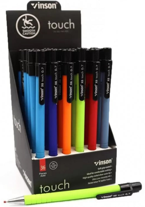 Vinson Touch X6 Retractable Oil-Based Ballpoint Pen