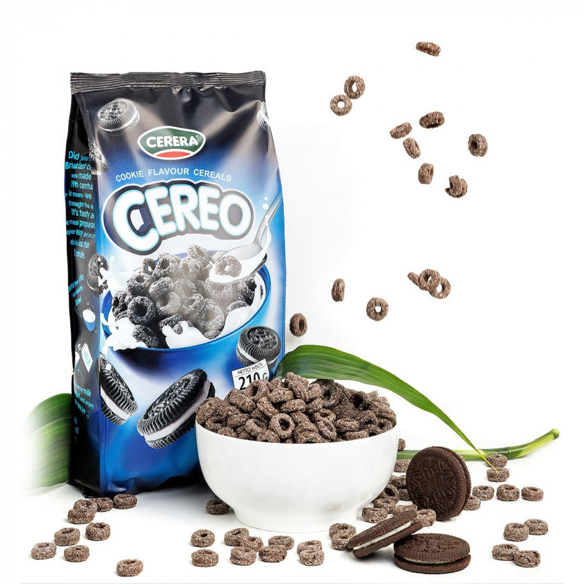 Cerera Cereo Cookie-Flavored Crispy Rings, 210 g - Image 3