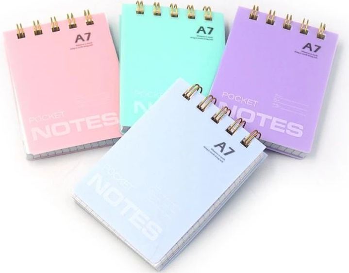 0744 A7 Spiral Notebook