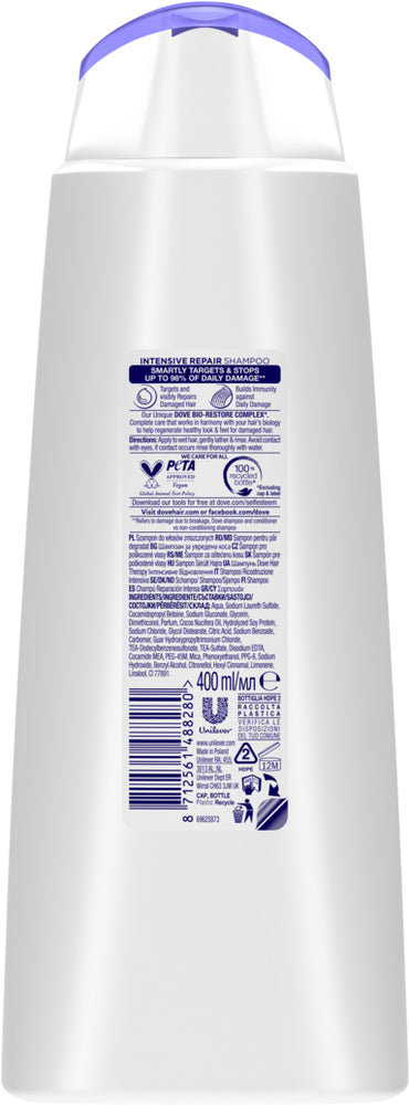 Dove Intensive Repair Shampoo, 400 mL - Image 2