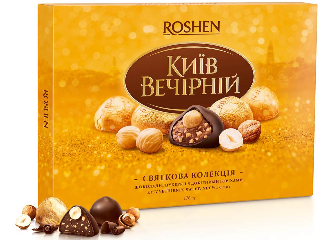 Roshen Kyiv Vechirniy Candy, 176 g - Image 2