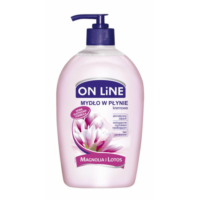 ON LINE Magnolia & Lotus Liquid Hand Soap, 500 mL