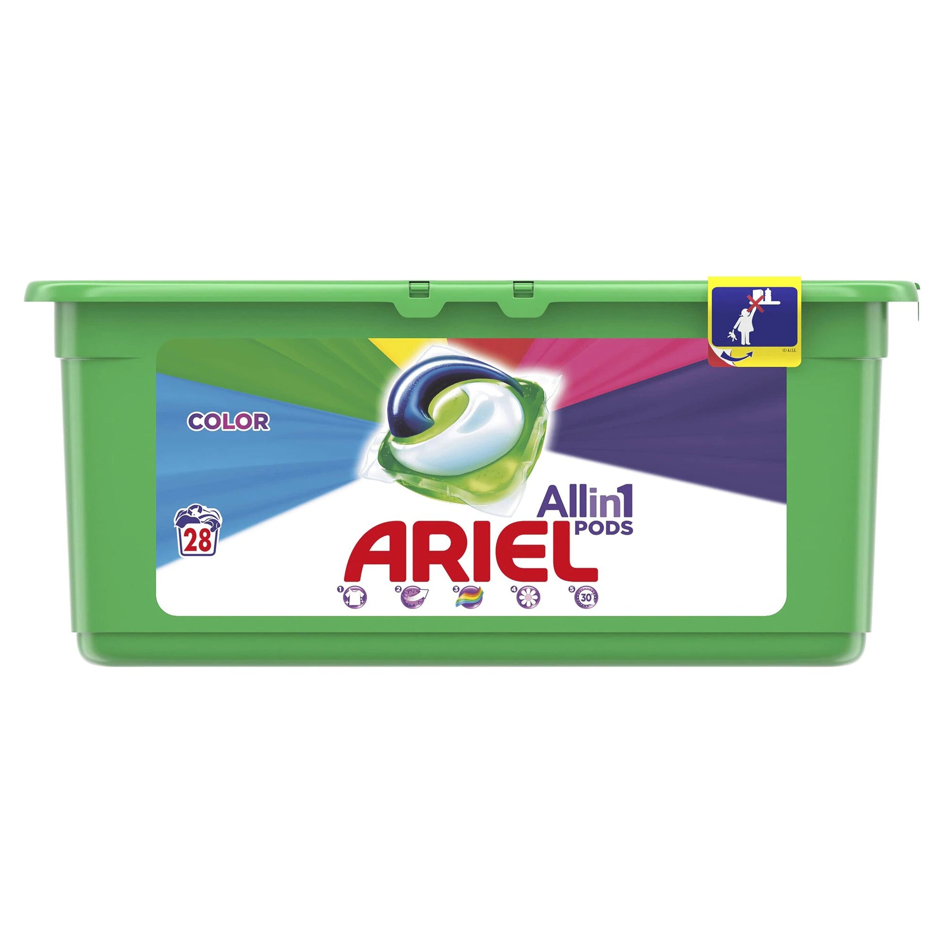 Laundry detergent pods Ariel Pods Color 28 pcs (priced per piece)