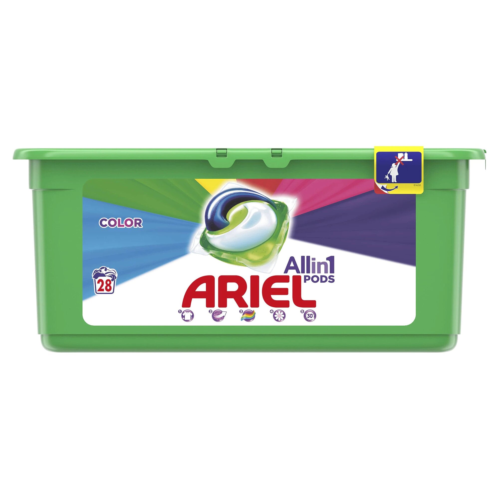 Laundry detergent pods Ariel Pods Color 28 pcs (priced per piece)