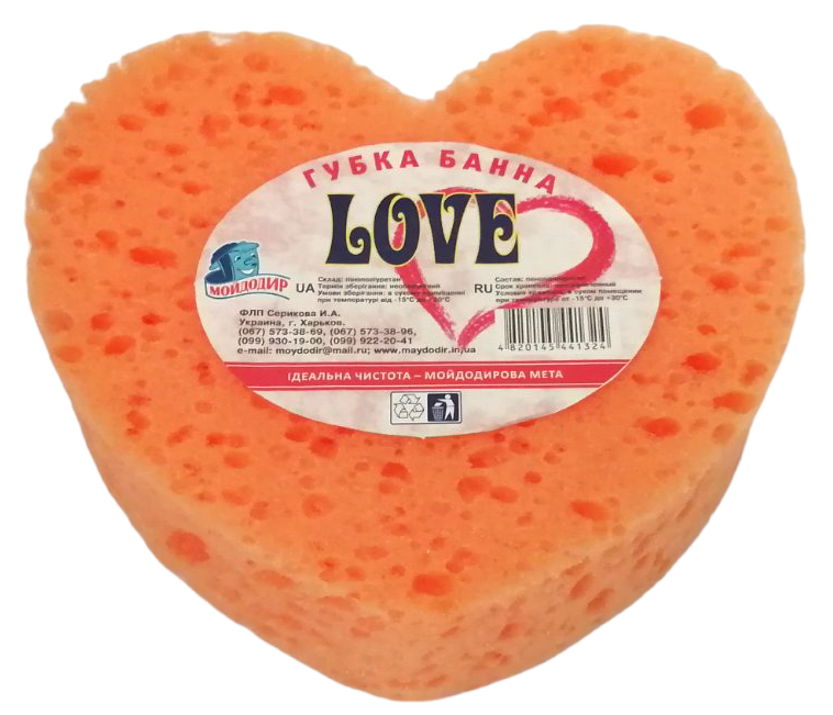 Moydodyr LOVE Bath Sponge