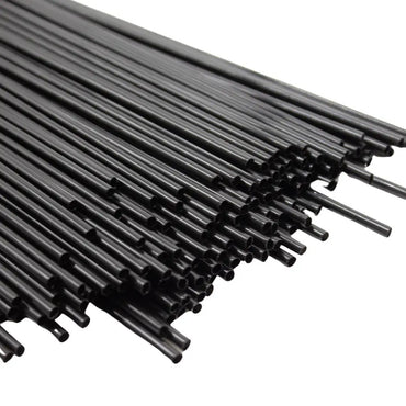 Black Martini Cocktail Straws, 4.8 mm x 12.5 cm, 200 pcs - Image 2