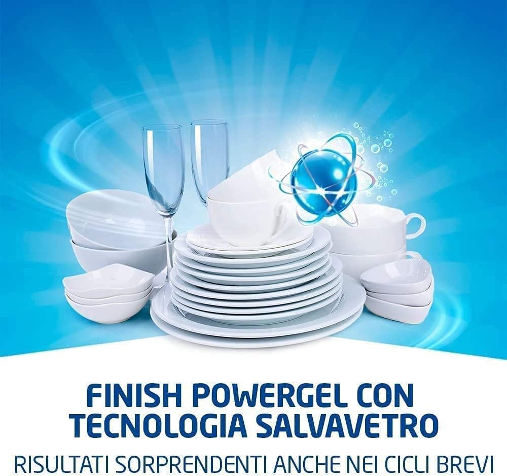 Finish Power Gel All-in-1 Dishwasher Detergent Gel, 600 mL - Image 2