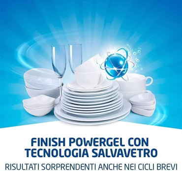 Finish Power Gel All-in-1 Dishwasher Detergent Gel, 600 mL - Image 2