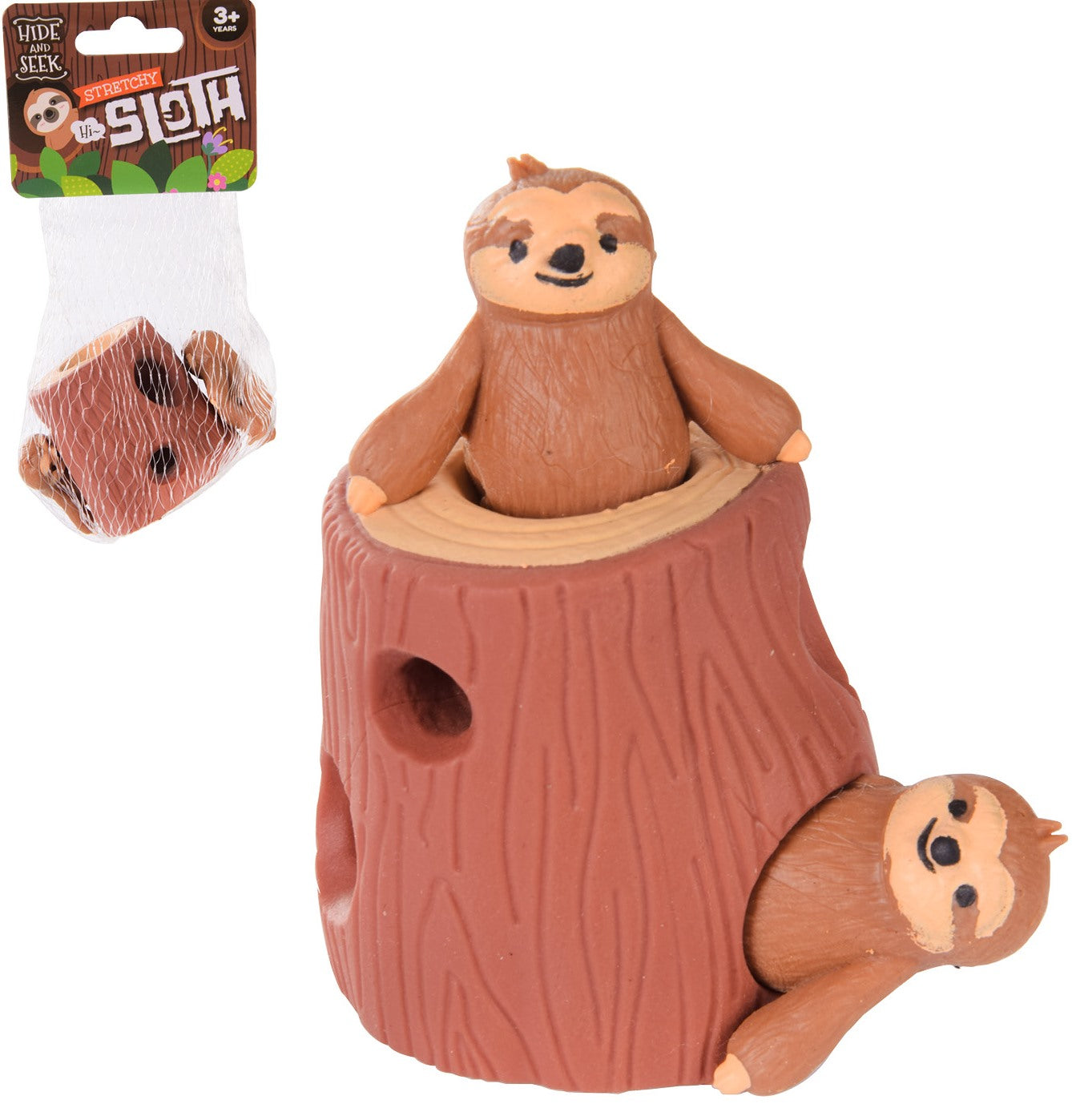 Sloths in a Tree Hollow 80-9591 Stress-Relief Toy