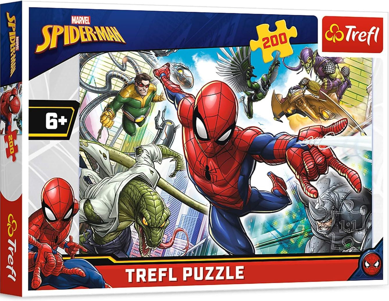 Trefl 13235 Spider-Man Born to Be a Hero Puzzle, 200 Pieces