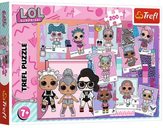 Trefl 13288 L.O.L. Surprise! Puzzle, 200 Pieces