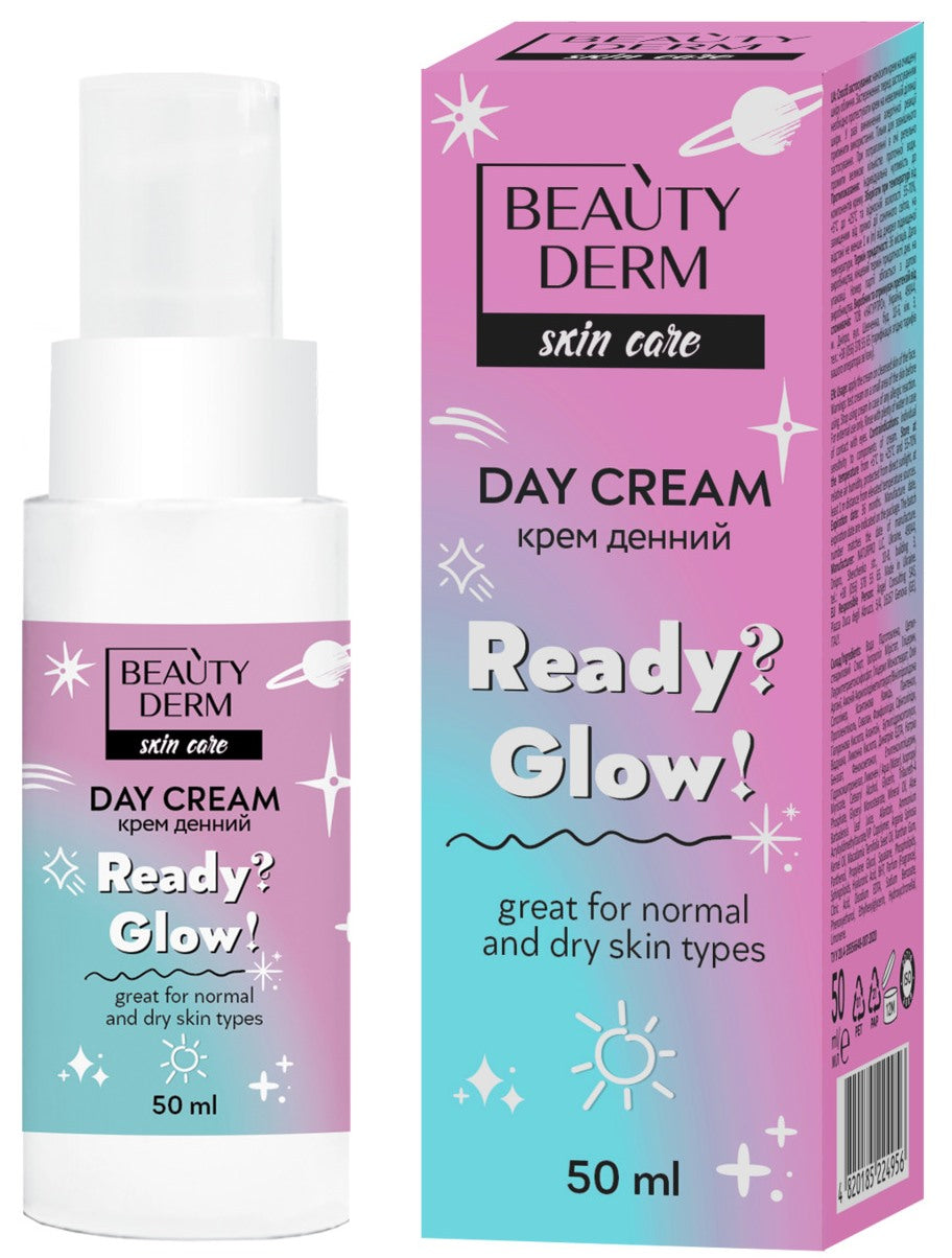 Beautyderm Ready? Glow! Day Face Cream, 50 mL