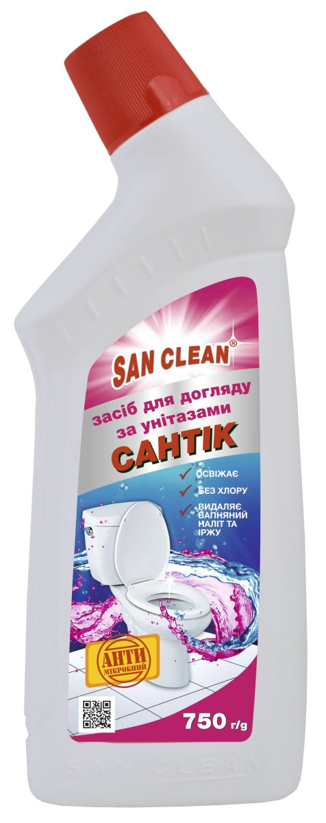 San Clean Santik Floral Toilet Cleaner, 750 g