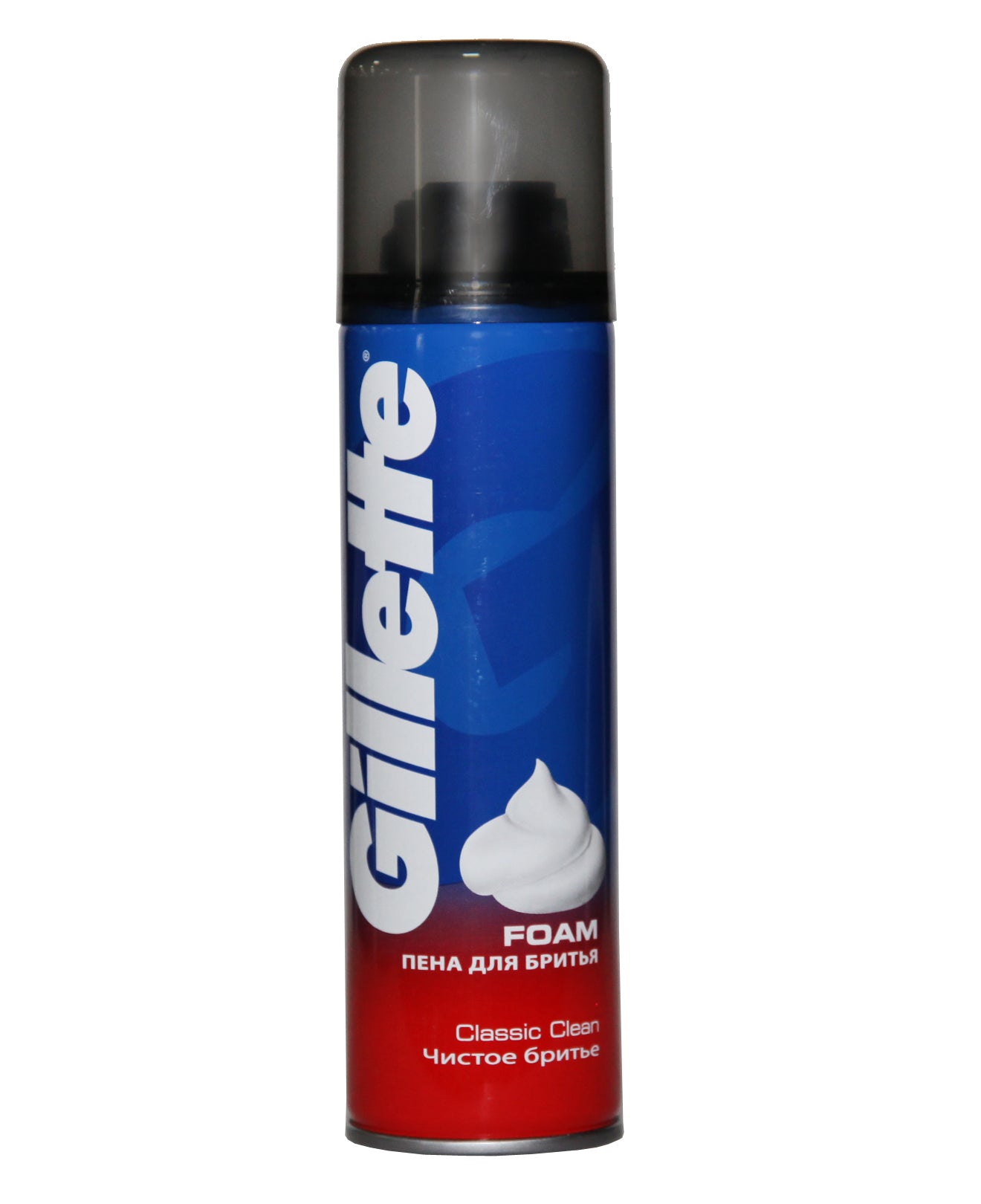 Gillette Classic Clean Shaving Foam, 200 mL