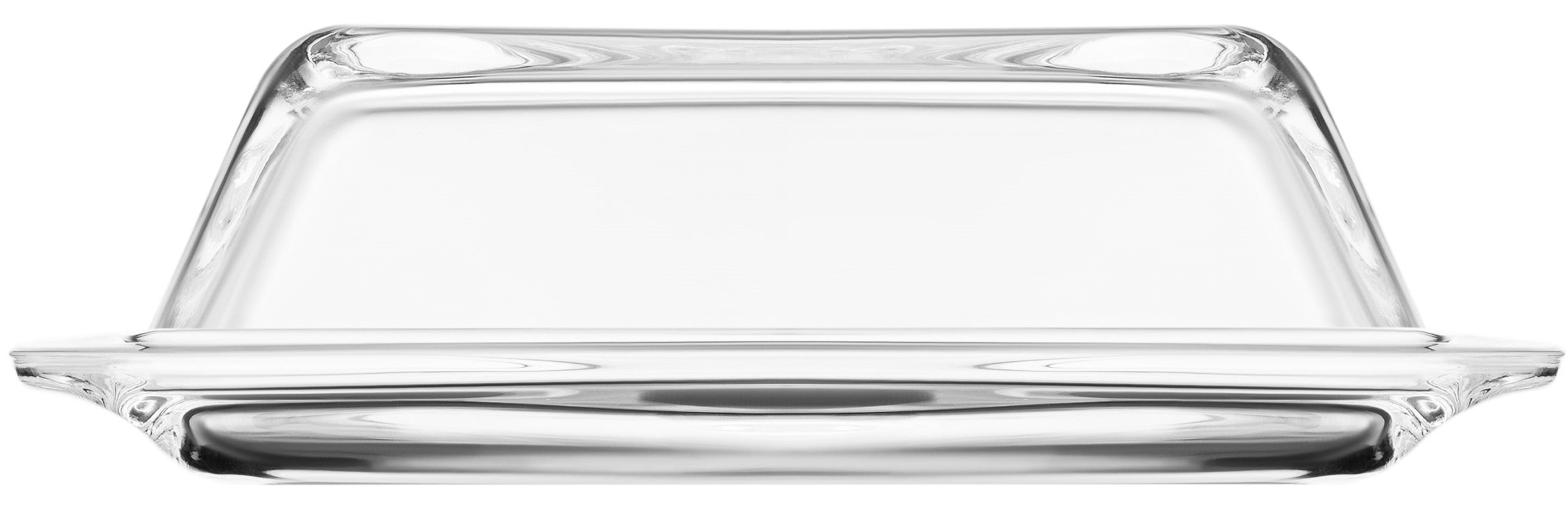 Ardesto AR2603BD Glass Butter Dish, 18.7 x 7.8 cm