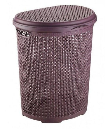 Pearl 2131 02 Oval Laundry Basket, Assorted Colors, 46 x 38 x 52.5 cm, 45 L - Image 2