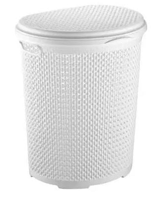 Pearl 2131 02 Oval Laundry Basket, Assorted Colors, 46 x 38 x 52.5 cm, 45 L - Image 3